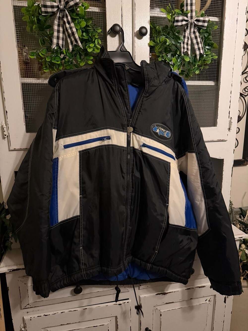 Pro Player Orlando Magic Jacket Black White Blue
